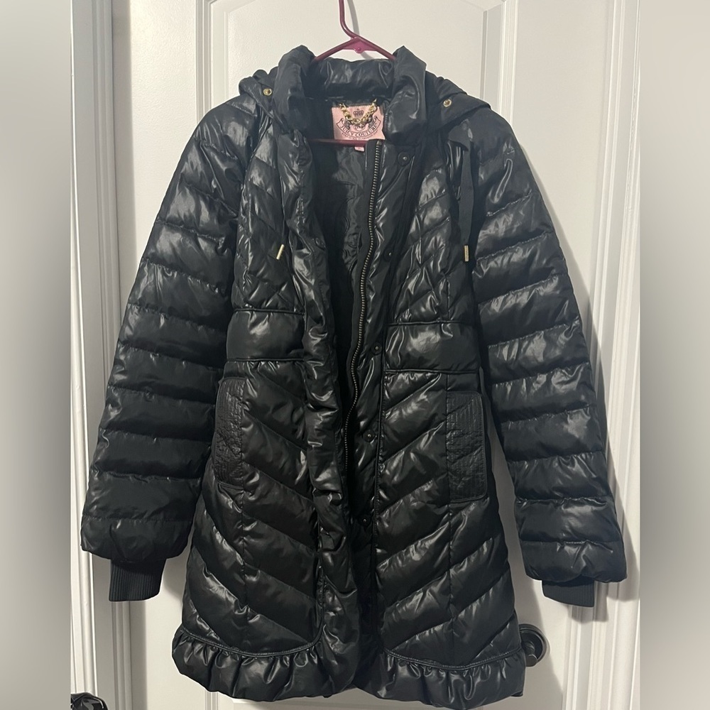Juicy Couture Black Puffer Jacket